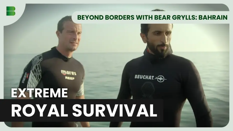 Watch film Beyond Borders with Bear Grylls: Bahrain — Bear Grylls Takes Bahraini Prince Desert Skydiving | Beyond Borders with Bear Grylls: Bahrain