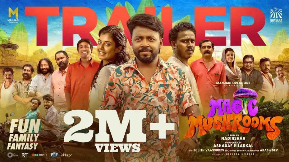 Watch film Magic Mushrooms — Magic Mushrooms | Official Trailer | Nadirshah | Vishnu Unnikrishnan | Akshaya | Abin Bino