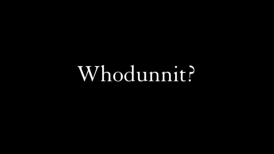 Watch film WHODUNNIT — whodunnit? a soviet short film: official trailer…