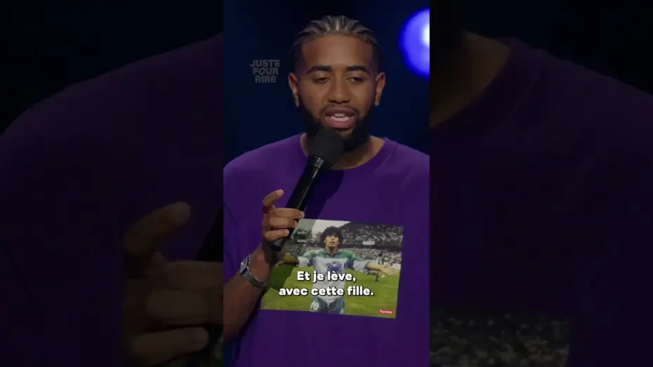 Watch film Juste pour Rire Montréal 2025 — « Mais c'est pas un foot en salle, on parle de ma première fois » - #NordineGanso 😂