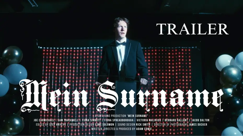 Watch film Mein Surname — Mein Surname | Trailer 4K | Comedy Short Film about a guy whose surname is Hitler