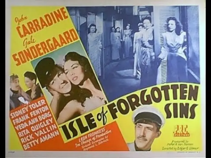 Watch film Isle of Forgotten Sins — Monsoon (Isle of Forgotten Sins) (1943) - FULL Movie -John Carradine, Gale Sondergaard, Sidney Toler