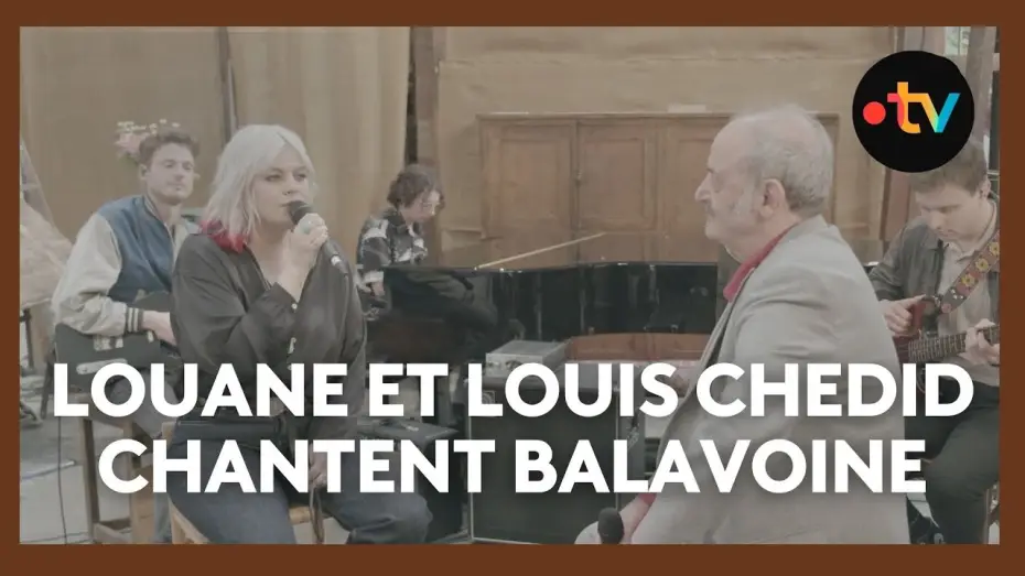 Watch film Une journée avec Balavoine — Louane et Louis Chedid reprennent "La vie ne m'apprend rien" - Une journée avec Balavoine