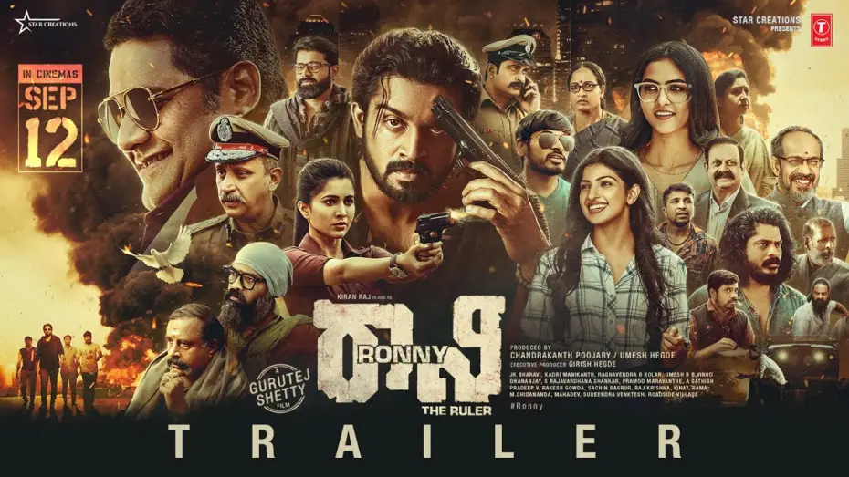 Watch film Rony - The Ruler | RONNY: THE RULER Official Trailer | Kiran Raj,Samiksha, Apurva | Guru Tej Shetty | Chandrakanth P