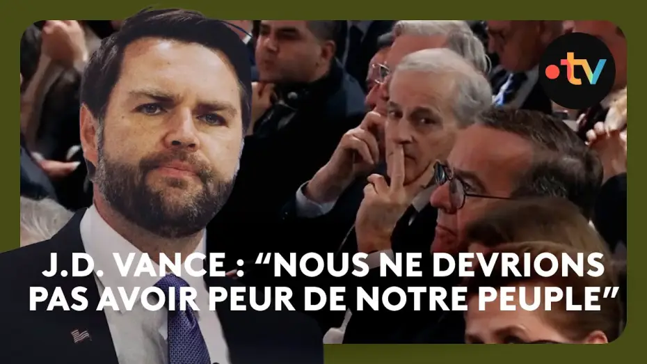 Watch film JD Vance: The Revenge of America — J.D. Vance : son discours qui a choqué les dirigeants européens
