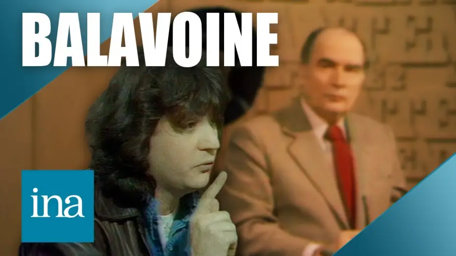 Watch film Daniel Balavoine : 40 ans déjà — La colère de Daniel Balavoine face à François Mitterrand | Archive INA