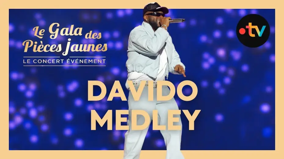 Watch film Le Gala des Pièces Jaunes 2026 : Le concert événement — Davido - Medley( If, Fall, Unavailable…) live au Gala des Pièces Jaunes 2026