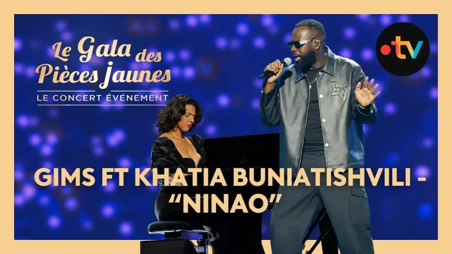 Watch film Le Gala des Pièces Jaunes 2026 : Le concert événement — Gims - Ninao avec la pianiste Khatia Buniatishvili live au Gala des Pièces Jaunes 2026