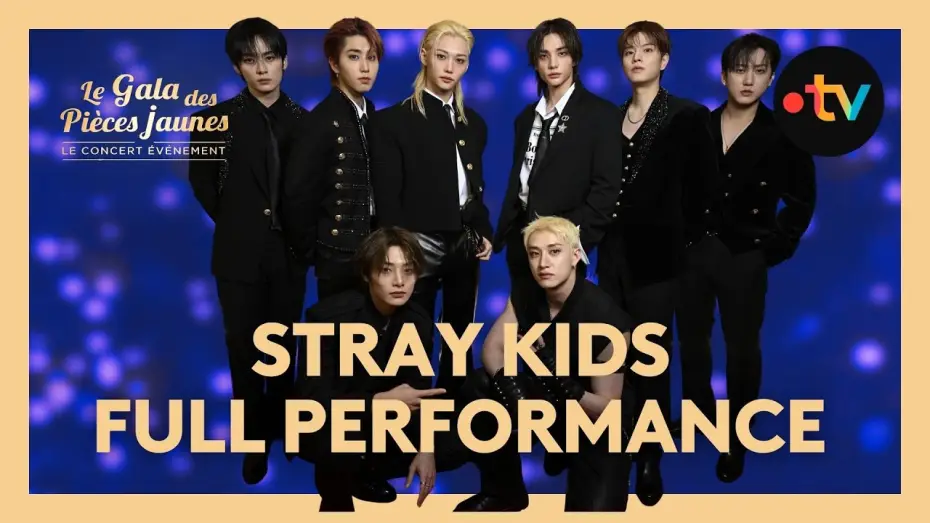 Watch film Le Gala des Pièces Jaunes 2026 : Le concert événement — Stray Kids - Chk chk boom, Do it, Ceremony, LALALALA live au Gala des Pièces Jaunes 2026