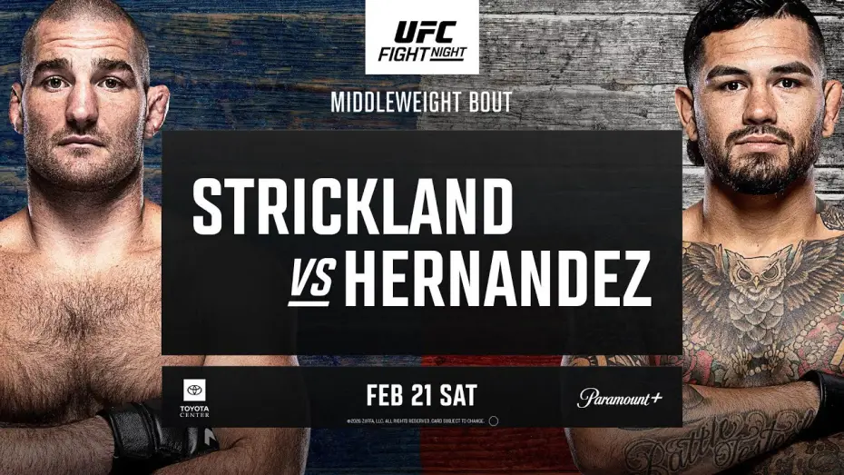 Watch film UFC Fight Night 267: Strickland vs. Hernandez — UFC Houston: Strickland vs Hernandez - February 21st | Fight Promo