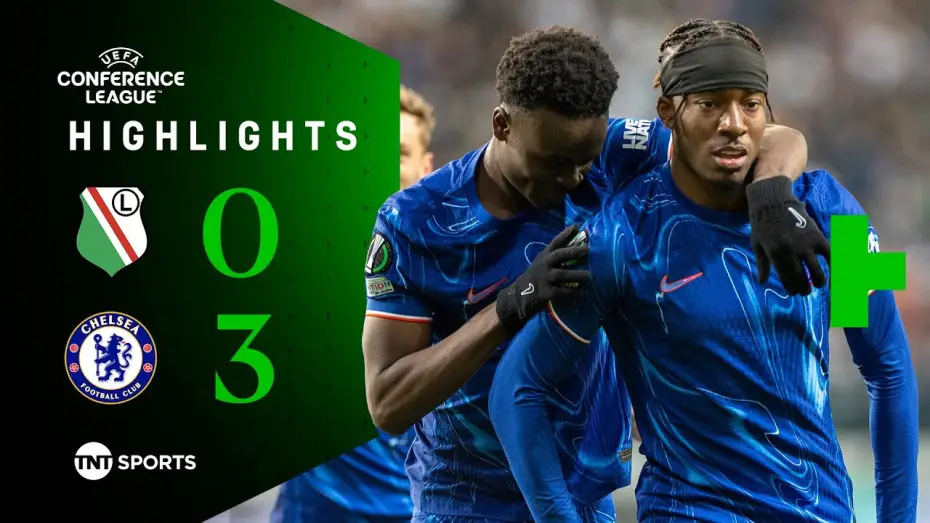 Watch film Chelsea FC - Season Review 2024/25 — Legia 0-3 Chelsea - Conference League