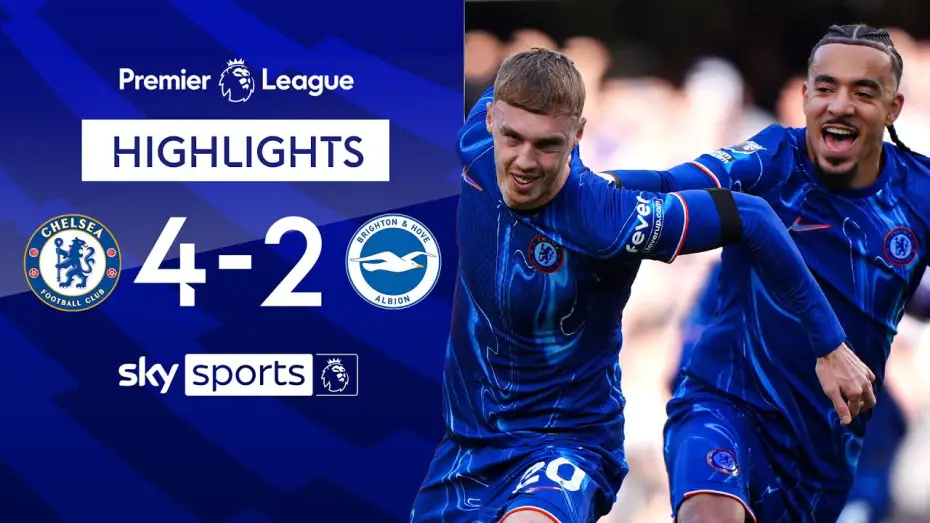 Watch film Chelsea FC - Season Review 2024/25 — Chelsea 4-2 Brighton - Premier League