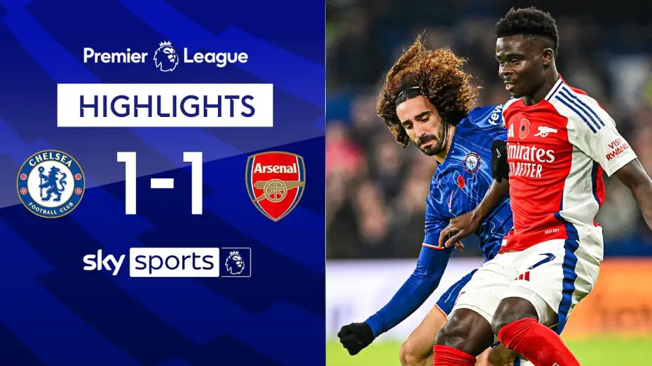 Watch film Chelsea FC - Season Review 2024/25 — Chelsea 1-1 Arsenal - Premier League
