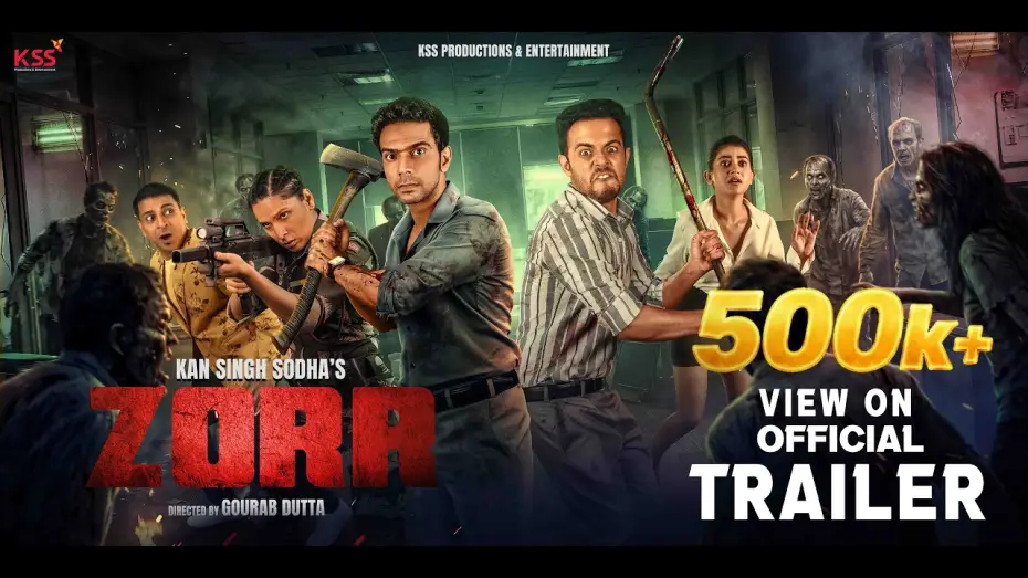 Watch film Zorr | ZORR-Official Trailer|A Zombie Horror Comedy|In Theatres 6th Feb 2026|Kan Singh Sodha|Gourab Dutta