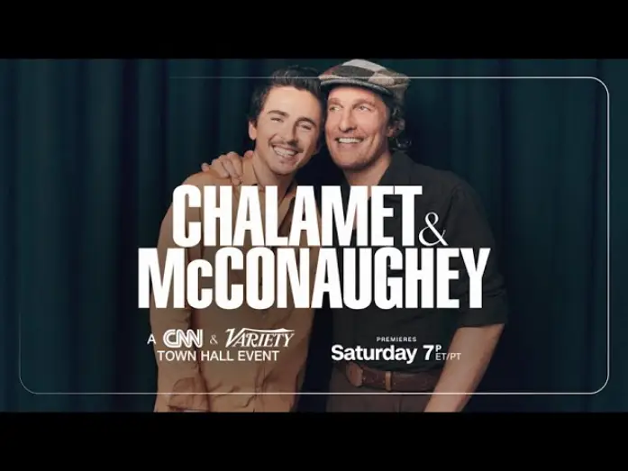 Watch film A CNN & Variety Town Hall Event: Timothée Chalamet and Matthew McConaughey — Promo