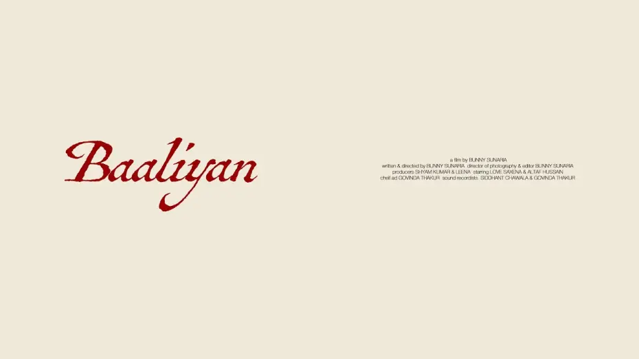 Watch film Baaliyan — Baaliyan | Trailer