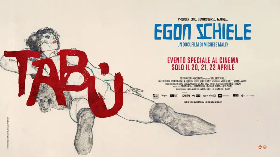 Watch film Tabù - Egon Schiele — TABÙ. EGON SCHIELE - Al cinema il 20, 21 e 22 aprile - TRAILER
