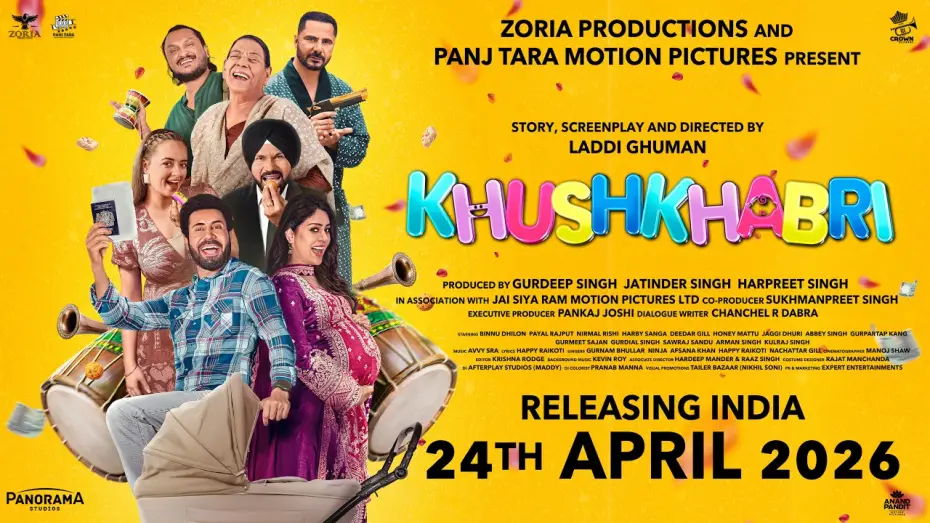 Watch film Khushkhabri — Khushkhabri (Official Trailer) | Binnu Dhillon | Payal Rajput | Nirmal Rishi | Harby Sangha
