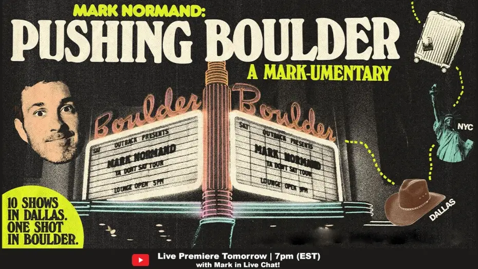 Watch film Pushing Boulder: A Mark-umentary — 'Pushing Boulder' Trailer | A NEW FULL LENGTH MARK-UMENTARY | LIVE PREMIERE TMRW!!!!!