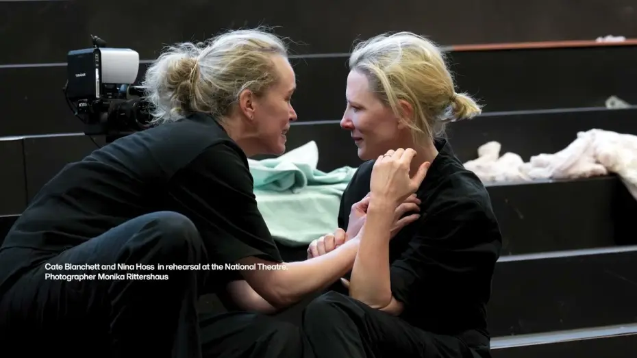 Watch film National Theatre Live: Electra/Persona — Cate Blanchett and Nina Hoss on Role-Swapping | Electra/Persona | National Theatre