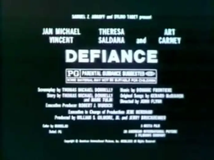 Watch film Defiance — Defiance 1980 TV trailer