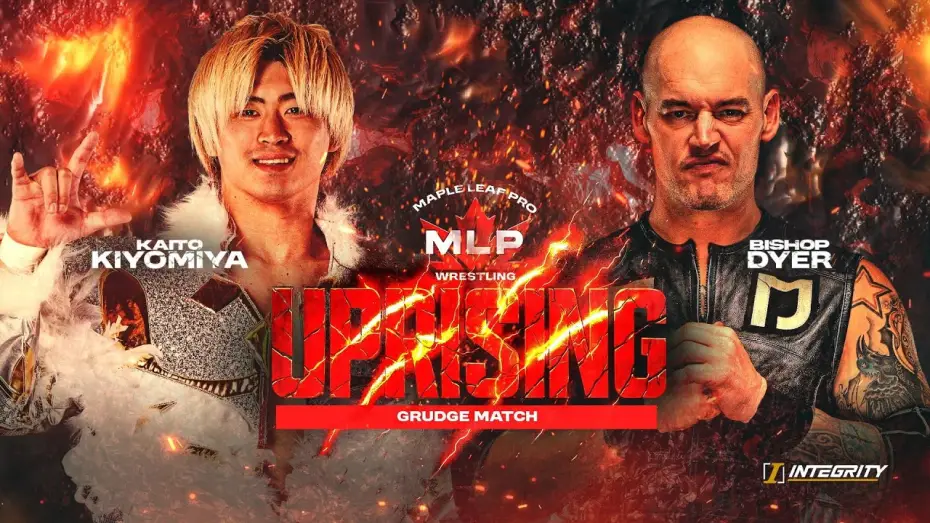 Watch film Maple Leaf Pro Wrestling: Uprising 2026 — Grudge Match Kaito Kiyomiya vs.  Bishop Dyer |  MLP Uprising