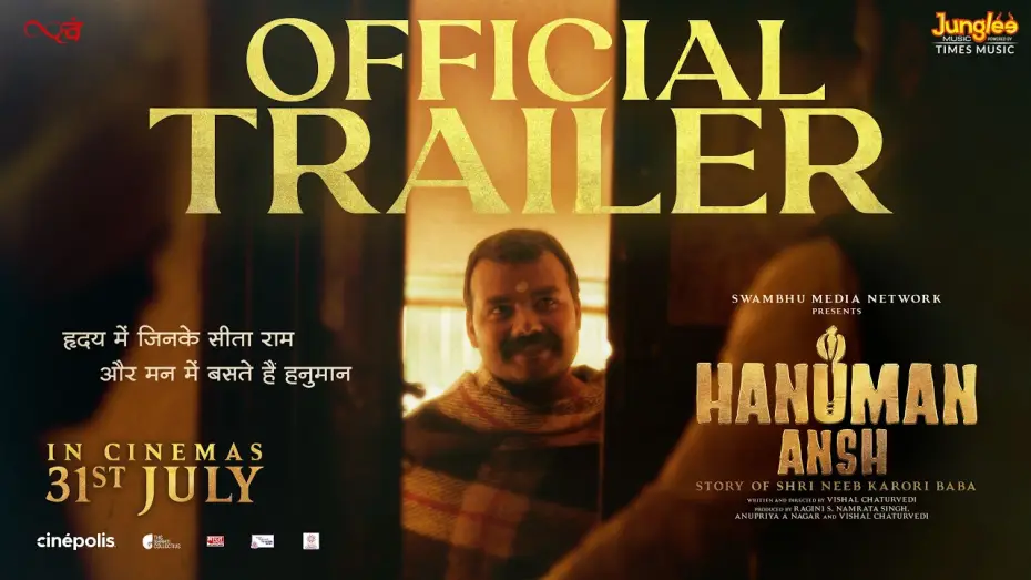 Watch film Hanuman Ansh — Hanuman Ansh | Official Trailer | Shobhinaw Satyaa | Vishal Chaturvedi | In Cinemas 31st July 2026