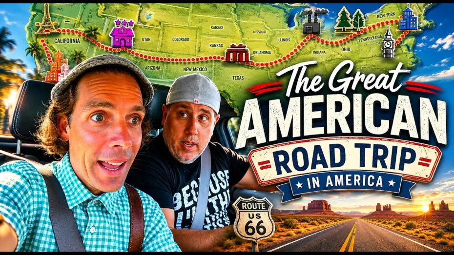 Watch film The Great American Road Trip in America — The Great American Road Trip in America  TRAILER Public