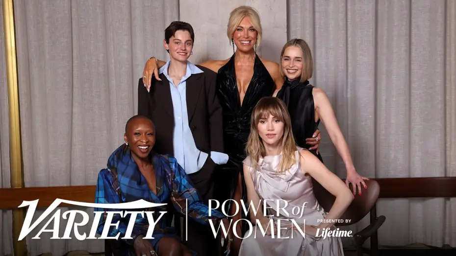 Watch film Variety’s Power of Women London — Cynthia Erivo, Emilia Clarke, Suki Waterhouse, Emma Corrin and Hannah Waddingham | Power of Women