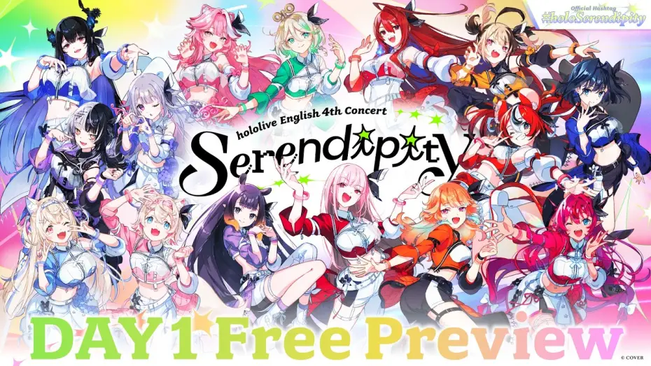 Watch film hololive English 4th Concert - Serendipity - Day 1 | 【Day 1】hololive English 4th Concert -Serendipity-【Free Preview】