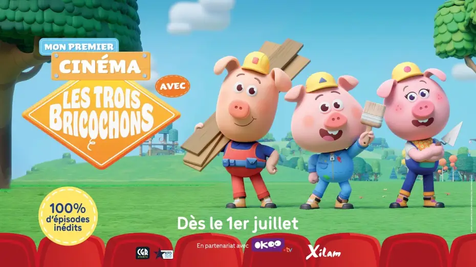 Watch film Les trois bricochons — Bande-annonce | Mon premier cinéma avec Les Trois Bricochons, au cinéma le 1er juillet !