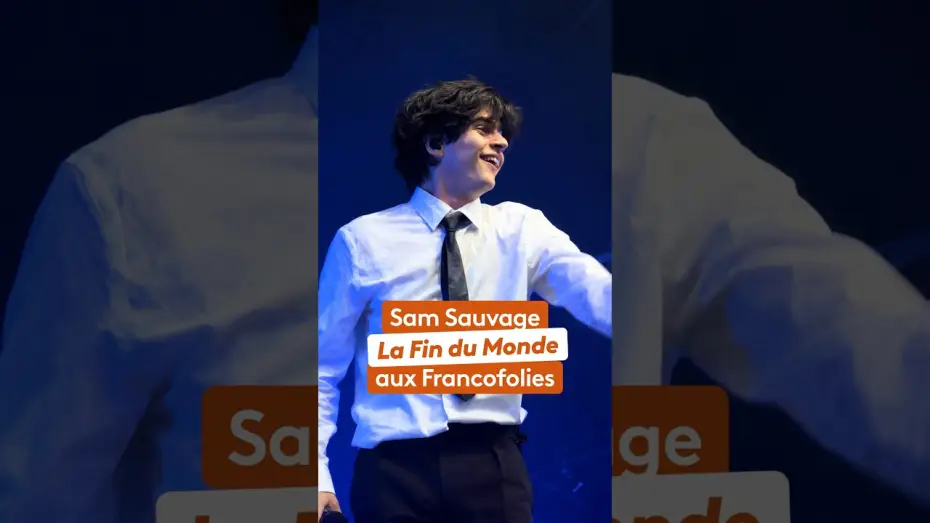 Watch film Le meilleur des Francofolies — Sam Sauvage chante « La Fin du monde » aux Francofolies