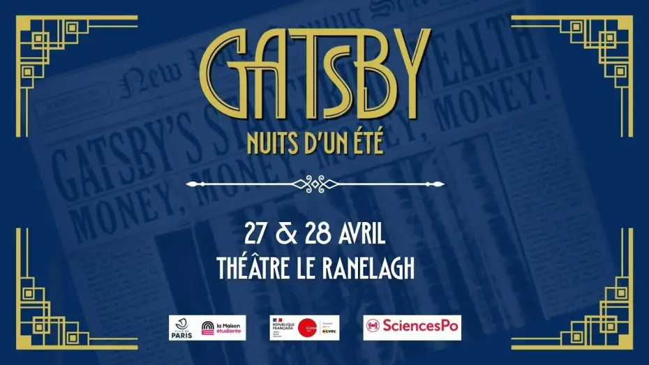 Watch film Gatsby, Nuits d'un Été — Gatsby, Nuits d'un Été | Captation intégrale - Théâtre Le Ranelagh