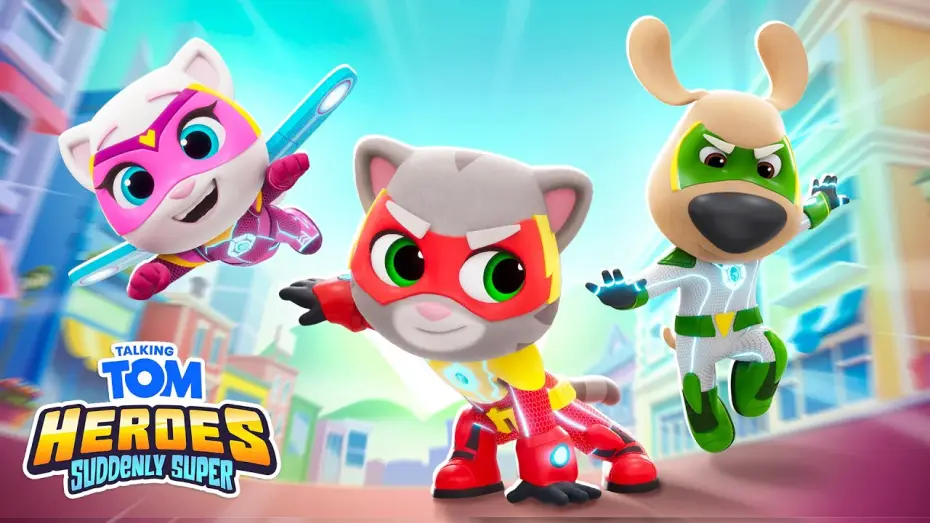 Watch film Talking Tom Hero’s on the Big Screen — ⚡ Talking Tom Heroes: Suddenly Super on the Big Screen 🎬🍿 In Cinemas Soon!