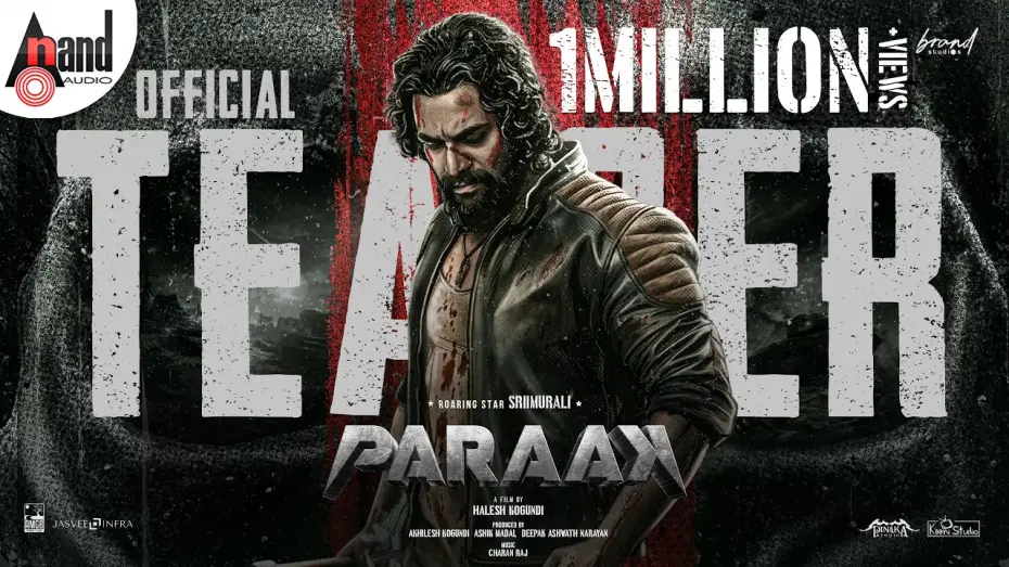 Watch film Paraak — PARAAK | Official Teaser | SRIIMURALI | HALESH KOGUNDI | CHARAN RAJ | BRAND STUDIOS