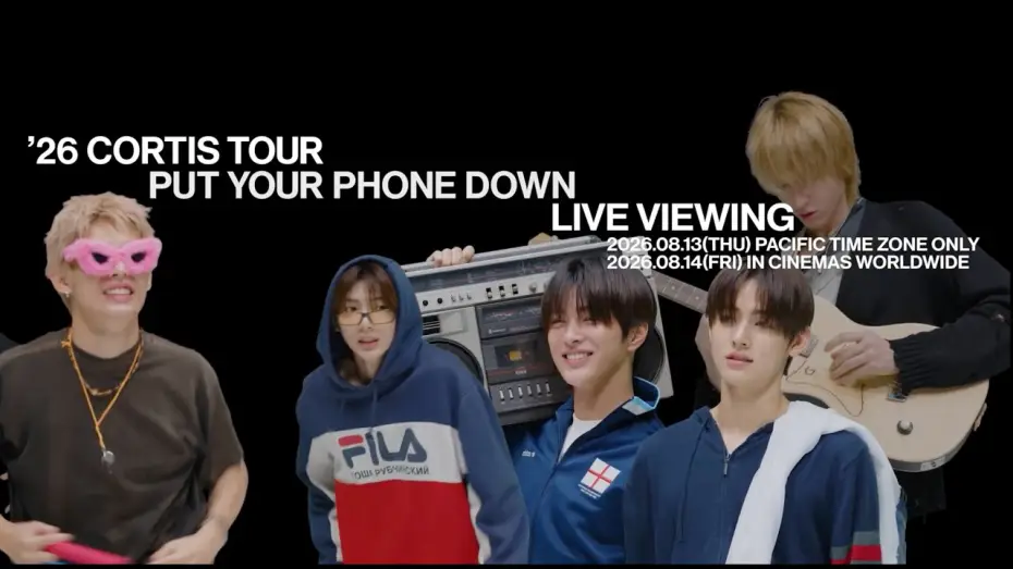 Watch film 2026 CORTIS TOUR PUT YOUR PHONE DOWN IN LA: LIVE VIEWING — 2026 CORTIS TOUR PUT YOUR PHONE DOWN IN LA: LIVE VIEWING - Official Trailer