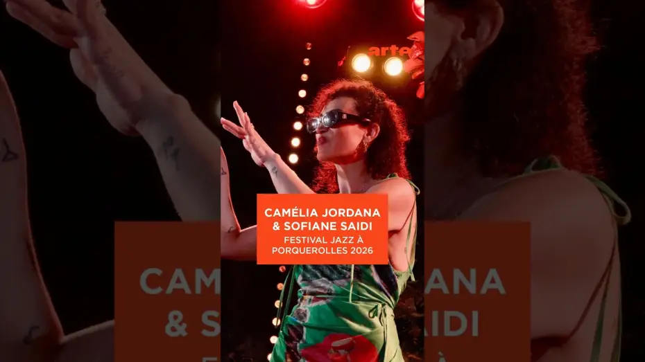 Watch film Sofiane Saidi, Camelia Jordana & Théo Ceccaldi - Jazz à Porquerolles 2026 — Camélia Jordana et Sofiane Saidi unissent leur voix à Jazz à Porquerolles #live #rai - ARTE Concert