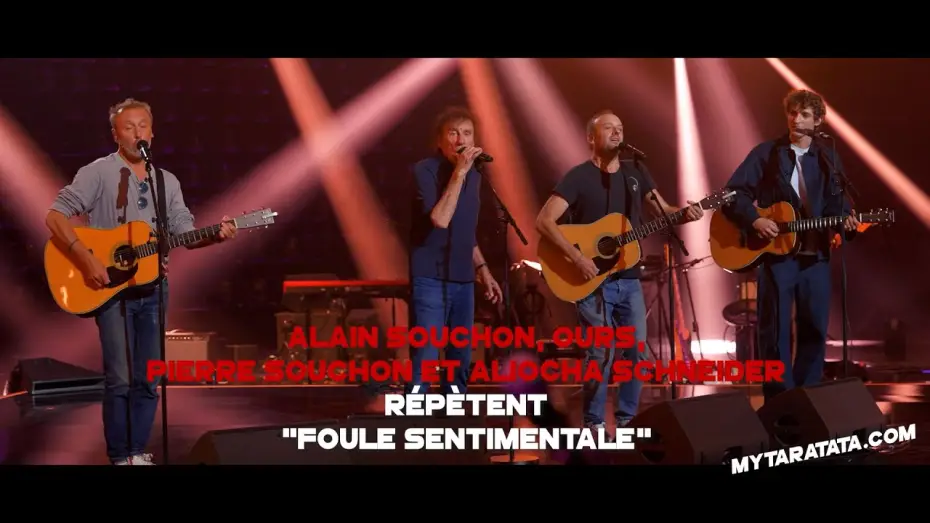 Watch film Taratata numéro 600 — #Taratata600 Les répètes avec Alain Souchon / Ours / Pierre Souchon / Aliocha Schneider (2025)