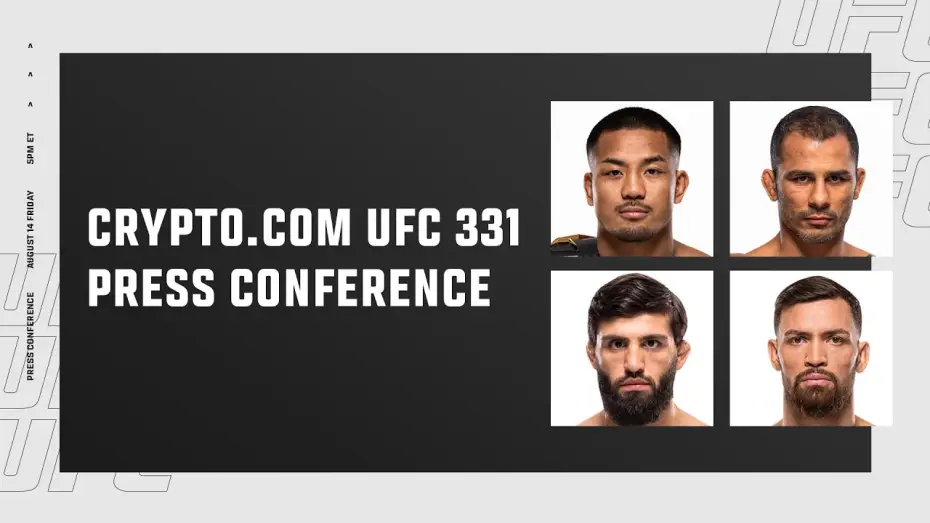 Watch film UFC 331: Van vs. Pantoja 2 — Crypto.com UFC 331: Press Conference