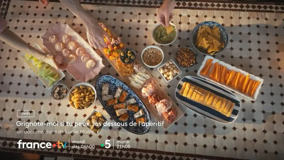 Watch film Grignote-moi si tu peux, les dessous de l'apéritif — Grignote-moi si tu peux, les dessous de l'apéritif sur France 5 mardi 1er septembre 2026