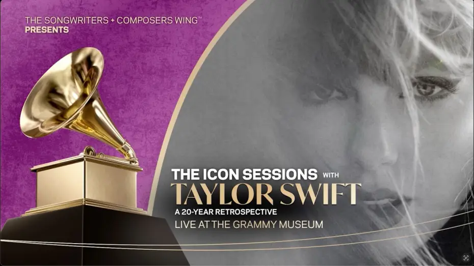 Watch film The Icon Sessions with Taylor Swift — The Icon Sessions with Taylor Swift — Presented by Recording Academy's Songwriters & Composers Wing