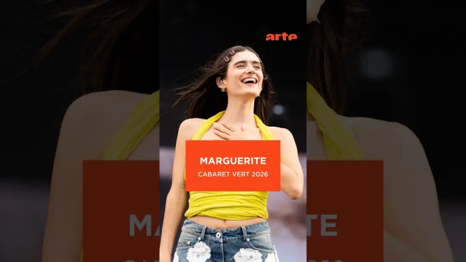 Watch film Marguerite - Cabaret Vert 2026 — Marguerite offre une prestation à fleur de peau à Cabaret Vert #live #pop #StarAc - ARTE Concert