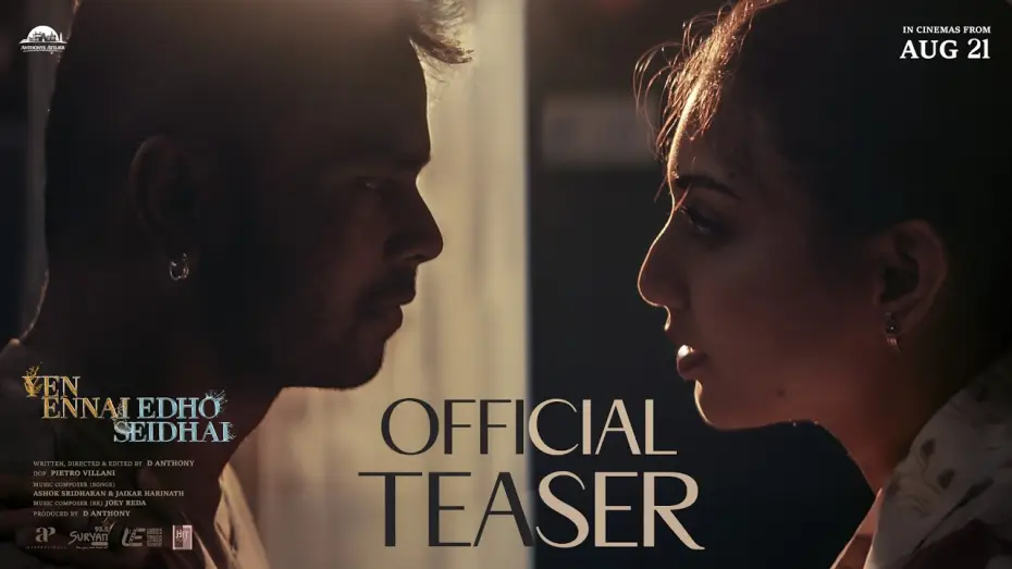 Watch film Yen Ennai Edho Seidhai — Yen Ennai Edho Seidhai - Official Teaser  | D Anthony |Madhumita Das|Joey Reda | Anthony’s Atelier