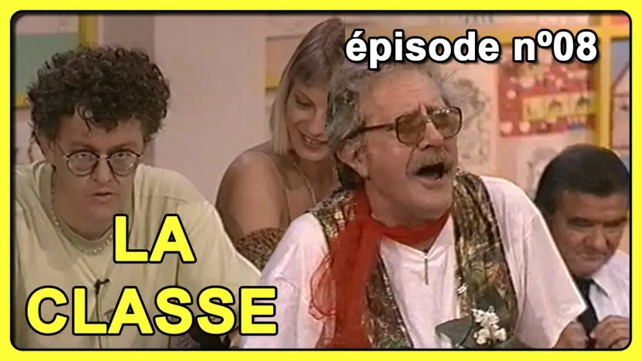 Watch film La Classe, les plus grands sketchs — LA CLASSE [épisode 8 - Fabrice, Patrick Adler, Micheline Dax, Pompon, É. Thomas] - FR3 - 14.09.1990