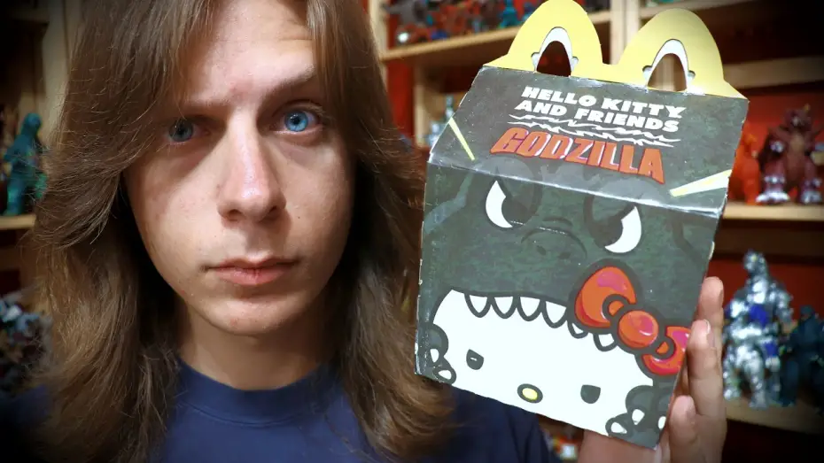 Watch film Going to McDonald's to get the Hello Kitty Godzilla Happy Meal Toy — I went to MCDONALD'S to get the HELLO KITTY GODZILLA HAPPY MEAL Toy