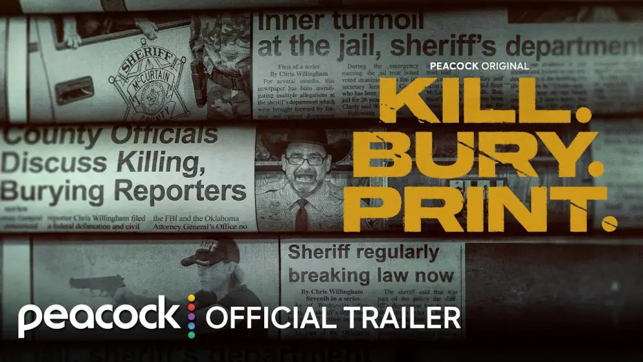 Watch film Kill. Bury. Print. — Kill. Bury. Print. | Official Trailer | Peacock Original