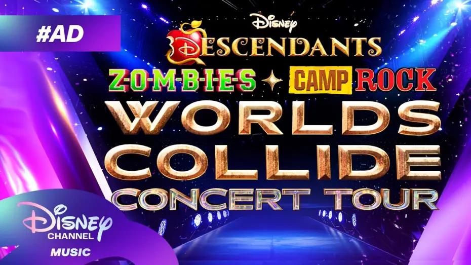Watch film Disney+ Insider: Worlds Collide Concert Tour — Descendants/Zombies/Camp Rock: Worlds Collide Tour Promo