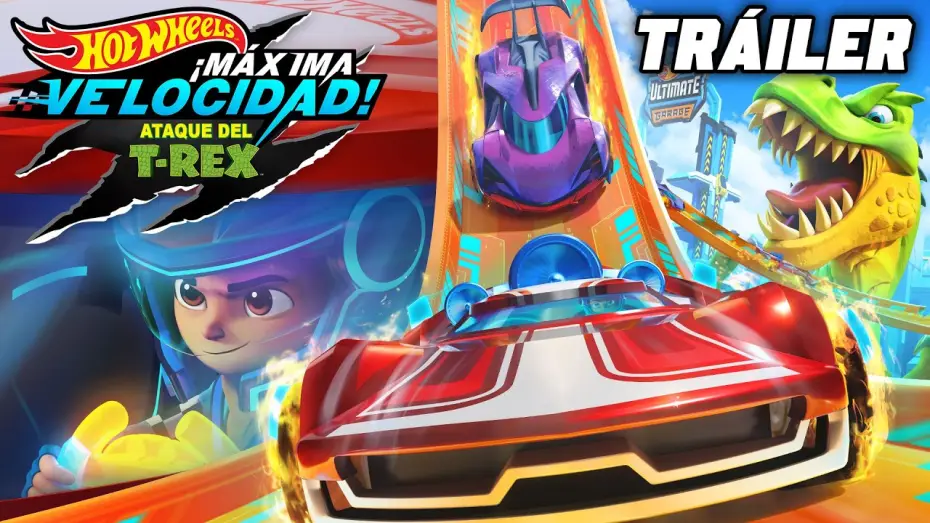 Watch film Hot Wheels Let's Race: Attack of the T-Rex — Hot Wheels ¡a correr!: ATAQUE DEL T-REX | Tráiler oficial | ¡Próximamente!