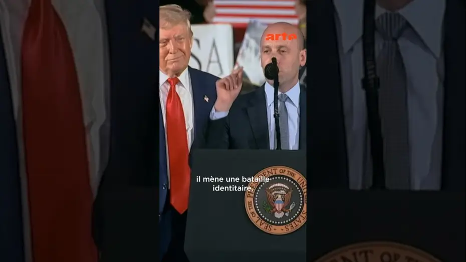 Watch film Trump contre la Californie — Qui est Stephen Miller, le conseiller à la sécurité intérieure de Donald Trump ?