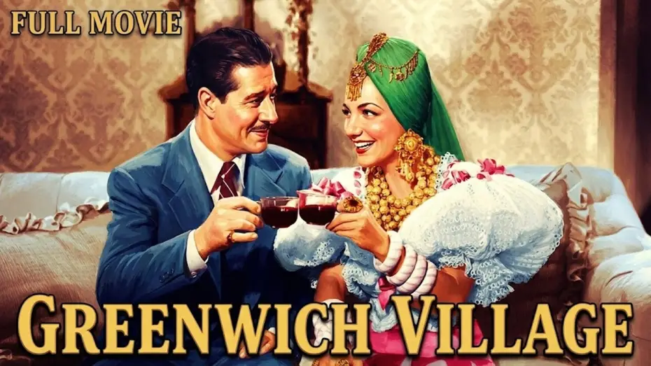 Watch film Greenwich Village — ⭐ Greenwich Village (1944) Full Movie | Don Ameche, Carmen Miranda | Musical Comedy | Public Domain